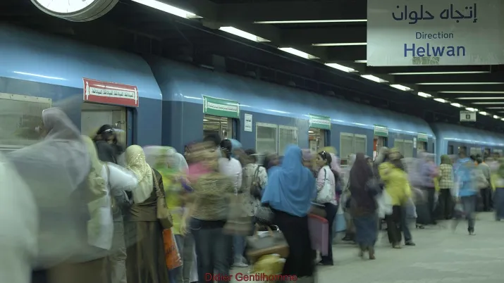 Station de métro, Le Caire