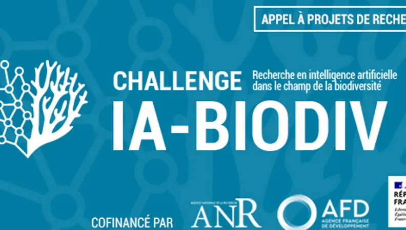 Lancement de l’appel à projets Challenge IA-Biodiv : « Recherche en intelligence artificielle dans le champ de la biodiversité »