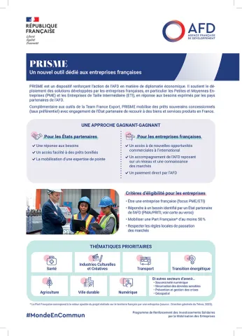 Fiche PRISME